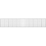  Gabion s žicom debljine 3,5 mm i mrežom 5x10 cm 550x30x100 cm | shoptok.hr
