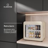 Klarstein Audrey Evo hladnjak za pića | 39 x 38 cm | LED unutarnja rasvjeta | 75 W | 42 dB | shoptok.hr