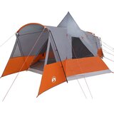  Teepee šator s krovom Siva i narančasta 720 x 465 x 295 cm | shoptok.hr