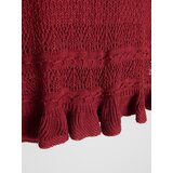 Sinsay Top bez rukava u stilu džempera s volanom | shoptok.hr