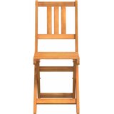  Vanjske bistro stolice s jastukom 2 pcs Čvrsto drvo akacije | shoptok.hr