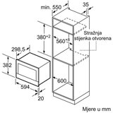  UGRADBENA MIKROVALNA PEĆNICA BFL634GB1 BOSCH | shoptok.hr