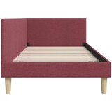  Kutni okvir kreveta Ostalo boja crnog vina 90 x 190 cm | shoptok.hr