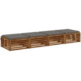  Jastučići za sjedenje SOEST 4 kom. 100% poliester Siva | Shoptok.si
