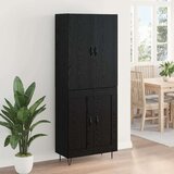  Highboard 2 kom. Crni hrast 69,5 x 34 x 180 cm | shoptok.hr