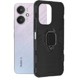 Techsuit Silicone Shield ovitek za Xiaomi Redmi 13C 4G / 13C 5G / Poco M6 / C65-črn | Shoptok.si