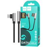 Hoco USB kabl za smartphone, micro USB, 1.2 met., 2.4 A, crna - U42 Exquisite steel, Micro USB, Crni Cijene