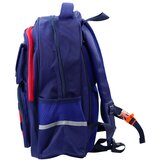  Dječji školski ruksak s remenom za prsa, tamnoplavi, crveni, svemirski, 20 l, 38 cm | shoptok.hr