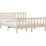  Posteljni okvir iz trdnega lesa 160x200 cm, (20648266) | Shoptok.si