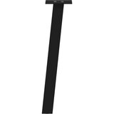 vidaXL Noge za mizo za kavo 4 kosi črna 30 cm jeklo | Shoptok.si