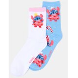 Sinsay Duge čarape s božićnim motivom 2 komada Stitch Slike