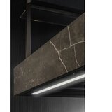 CIARKO DESIGN otočna napa MINIMAL 1 CRNA 120 cm (s personaliziranim panelom) | shoptok.hr