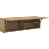 vidaXL Kopalniška stenska omarica artisan hrast 100x25x30 cm inž. les | Shoptok.si