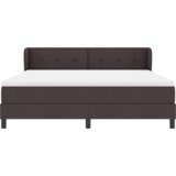 Box Postelja s vzmetnico Temno rjava 180x200 cm Tkanina, (22051292) | Shoptok.si