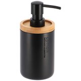  Dozer za sapun 280ml poliresin/bambus mat crna Cene