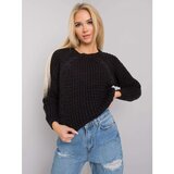 Fashion Hunters rue paris classic black sweater Cene