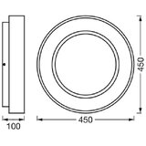  Ledvance-LED Prigušiva stropna svetiljka SUN@HOME CIRCULAR LED/18,5W/230V Wi-Fi | Eponuda.com