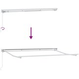  Okvir tende Podesiva Bijeli 3,5 x 2 m Čelik | shoptok.hr