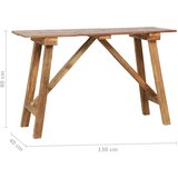  Konzolni stol 130 x 40 x 80 cm od miješanog recikliranog drva | shoptok.hr