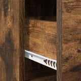  Kreveta Dimljeni hrast 75 x 33 x 80 cm Konstruirano drvo | shoptok.hr