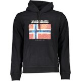 Napapijri MEN&#39;S BLACK ZIPLESS SWEATSHIRT Cene