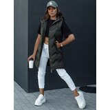 DStreet Kamizelka damska pikowana TAMIRA zielona | shoptok.hr