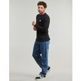 Calvin Klein Jeans Majice z dolgimi rokavi LS WAFFLE BADGE CREWNK TEE Črna | Shoptok.si