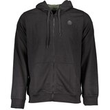 Gianmarco Venturi MEN'S BLACK ZIPPED SWEATSHIRT Cijene