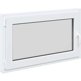vidaXL Kletno okno "RISOR" 100x70 cm vrtljivo-nagibno DIN levo belo | Shoptok.si
