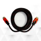 Stark Kabl HDMI Muški ulaz na muški ulaz, 4K, Pleteni, 1.5m, Crni Cene