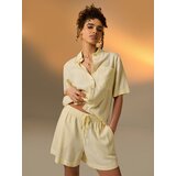 Sinsay Kratke hlače s primjesom lana | shoptok.hr