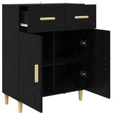  Kreveta Crni hrast 34 x 69.5 x 89 cm Konstruirano drvo | shoptok.hr