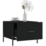  Stolići za kavu 2 kom crni 50x50x40 cm od konstruiranog drva | shoptok.hr