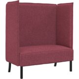 vidaXL naslonjač Bordo 109x56x121 cm Tkanina | Shoptok.si