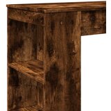  Barski stol s držačima boja hrasta 95x47x103,5 cm drveni | Eponuda.ba