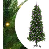 vidaXL Božićno drvce s 300 LED svjetlima s stalakom Zelena 240 cm PE | shoptok.hr