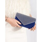 Shelvt Blue small clutch bag decorated with crystals | Shoptok.si