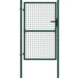  Vrata za ogradu čelična 100 x 125 cm zelena