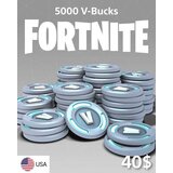 Fortnite dopuna - us 40$ (5000 v-bucks) / digital Cene