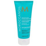 Moroccanoil hydration Weightless vlažilna maska za tanke in suhe lase 75 ml Cene