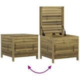 Vrtni tabure 62 x 63,5 x 53,5 cm od impregnirane borovine | Eponuda.ba