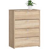 AKORD Omara za čevlje RUBIN 4 krilna vrata 66 cm - sonoma hrast, (21713484) | Shoptok.si