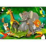  Foto tapeta - Colourful Safari 150x105 Premium | shoptok.hr