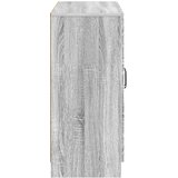  Kreveta Siva sonoma 89 x 34,5 x 77 cm Konstruirano drvo | Eponuda.com