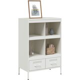  Visoka komoda bijela 68x39x101,5 cm od čelika | shoptok.hr