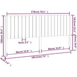 vidaXL Posteljno vzglavje 185,5x4x100 cm trdna borovina | Shoptok.si