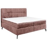Esposa POSTELJA BOXSPRING 160 cm x 200 cm , tekstil vinsko rdeča Cene