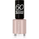 Rimmel London 60 Seconds Super Shine hitro sušljiv lak za nohte 8 ml odtenek 500 Caramel Cupcake Cene