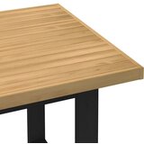 vidaXL Jedilna miza NOAIN 160x90x75 cm trdna borovina | Shoptok.si