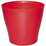 GELI Okrugla tegla za biljke Casablanca (Maks. vanjski promjer: 16 cm, Metalik crvene boje) Cijene